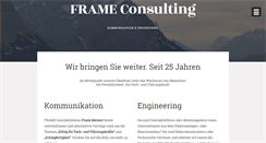 Desktop Screenshot of frame.de